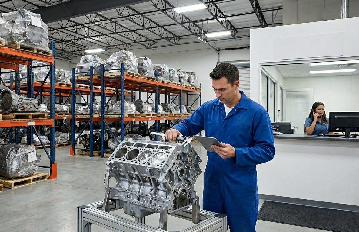 Auto parts warehouse professional